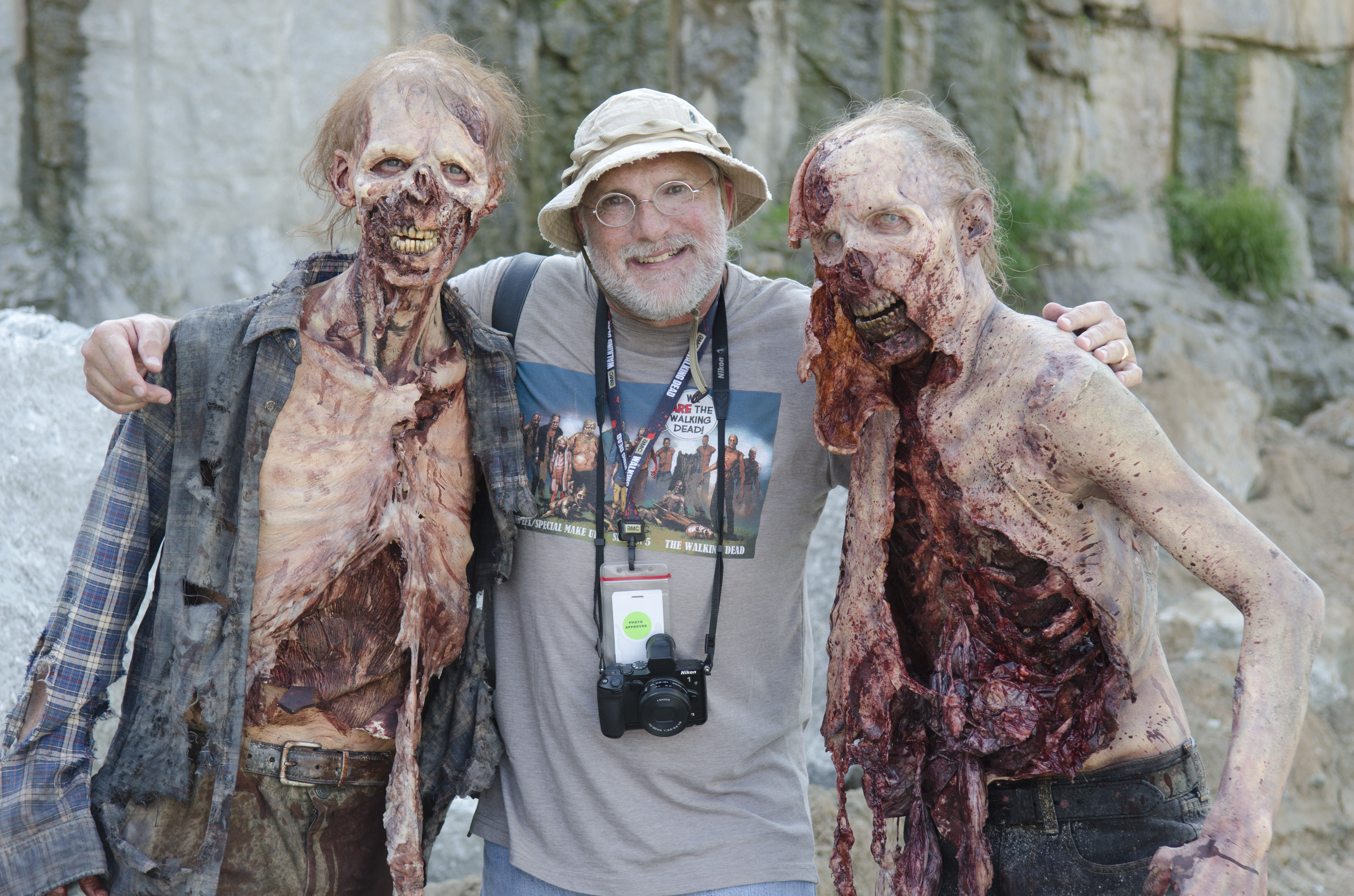 How I went from filming Gators to shooting zombies on set of “The Walking Dead”